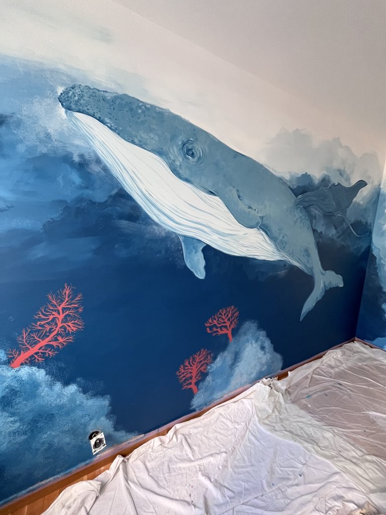 mural-galerie—fresque-murale-chambre-enfant-baleine-raie-fond-sous-marin