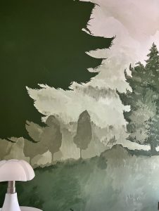 Fresque Murale – Une nuit en forêt